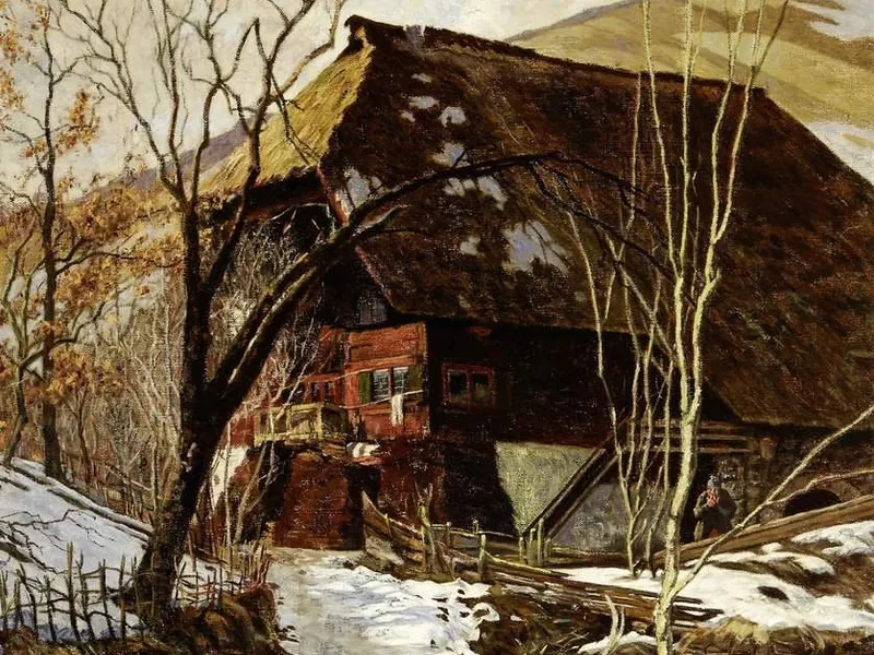 1856-Ernst Otto Leuenberger - Fine inverno